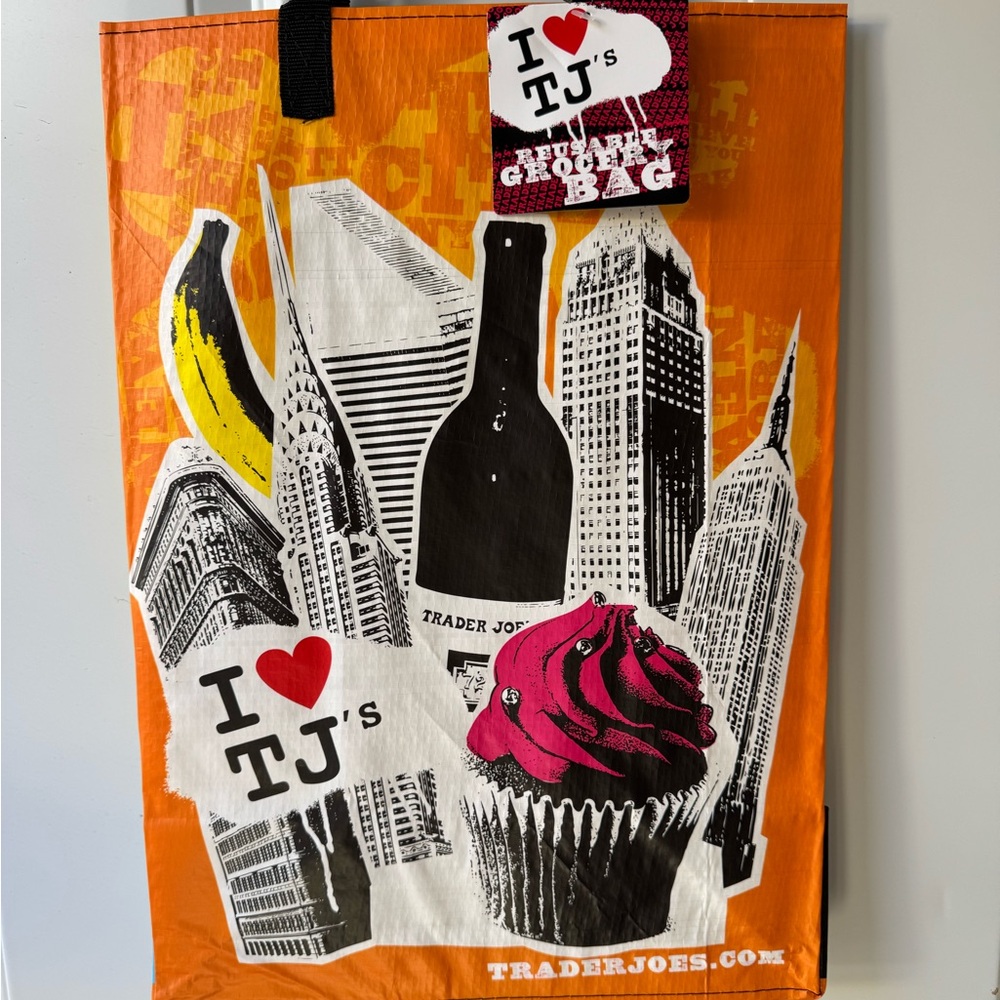 NYC TJ’s reusable grocery tote bag